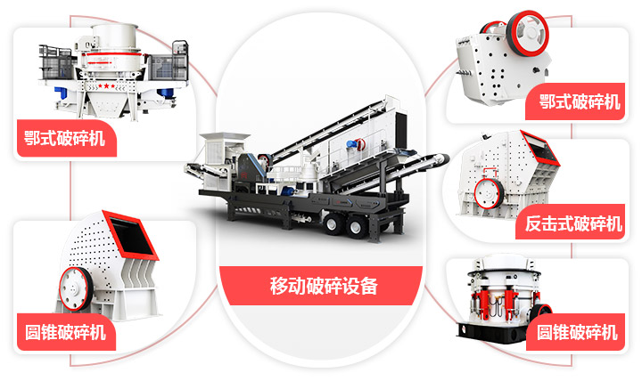 移動液壓破碎機多機組合，實現(xiàn)多種物料破碎